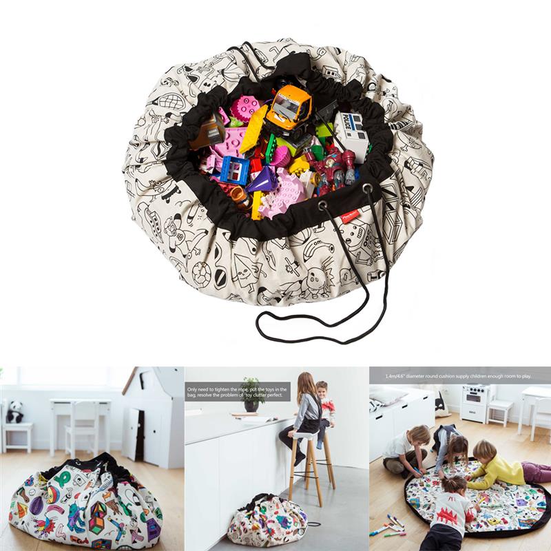 Portable Kids Toy Storage Bag