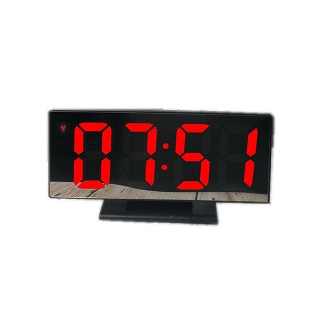 Multifunction LED Mirror Alarm Clock