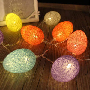 1.8M 10LED 3 Color Egg